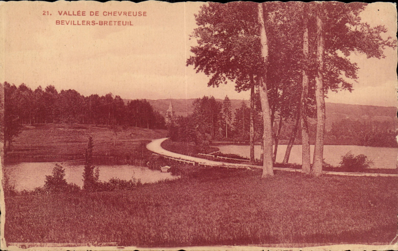 Vallee de Chevreuse - Bevillers Breteuil - CPA 