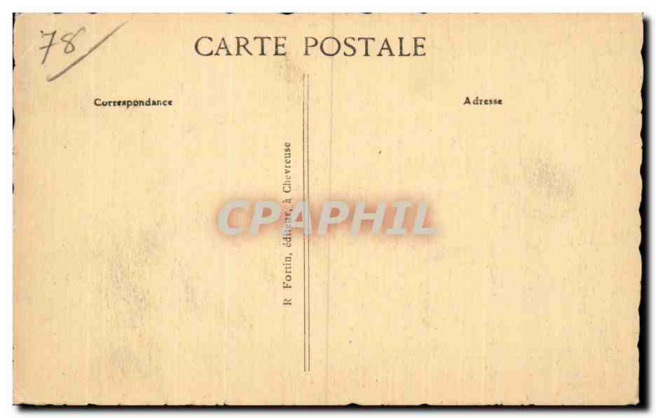 Vallee de Chevreuse - Bevillers Breteuil - CPA  — Rückseite