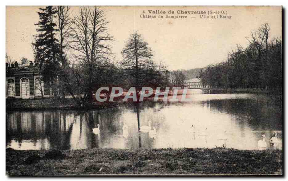Vallee de Chevreuse - Chateau de Dampierre - L Ile et L Etang - CPA 