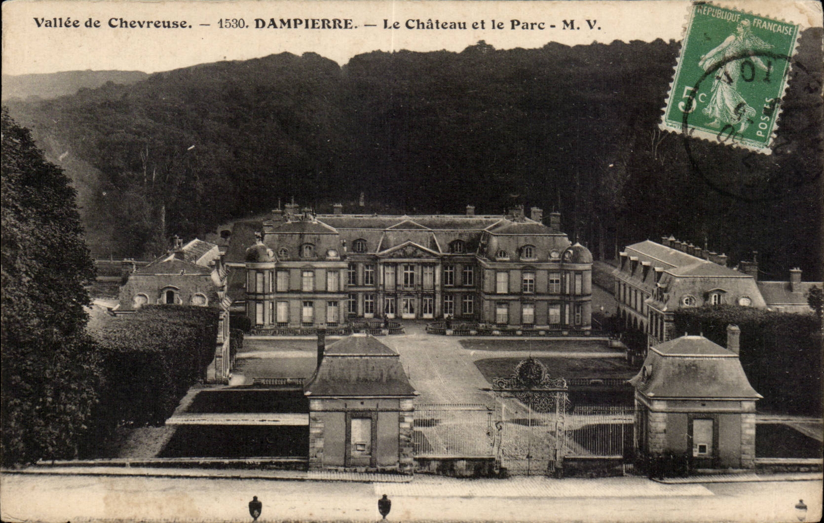 Vallee de Chevreuse - Dampierre - Le Chateau et le Parc - CPA 