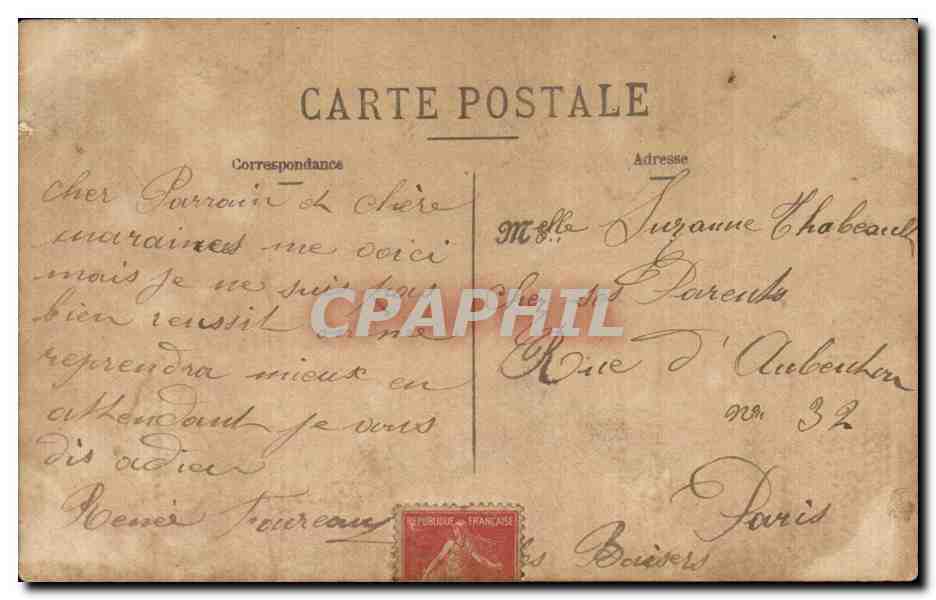 Fantaisie - Enfants - Two lottle girls CARTE PHOTO - — Verso