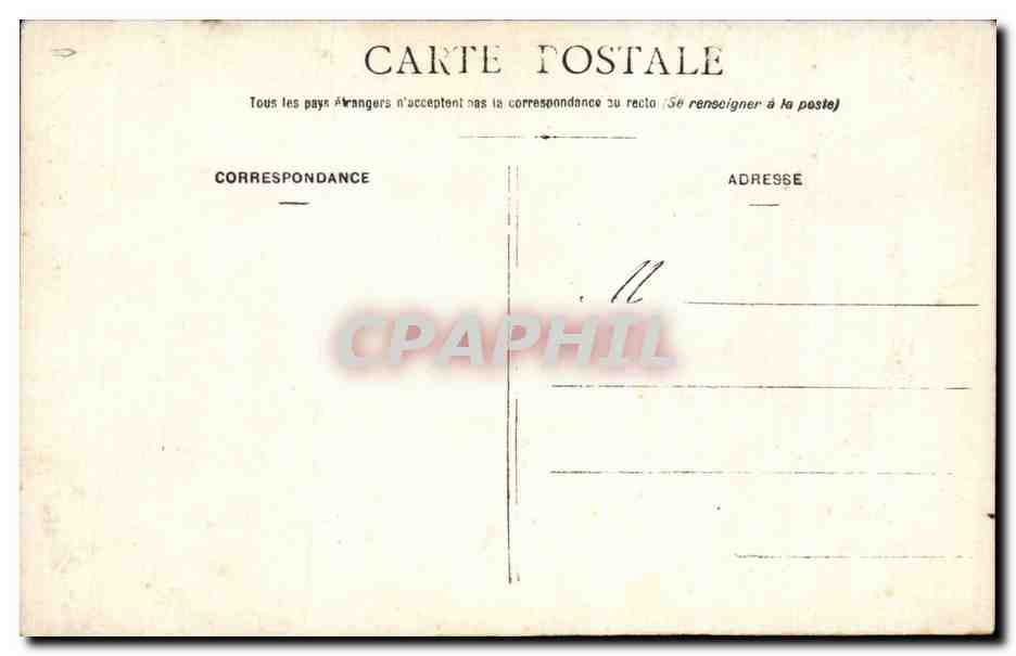 Fantaisie - Enfants - Father and Daughter CARTE PHOTO - — Verso