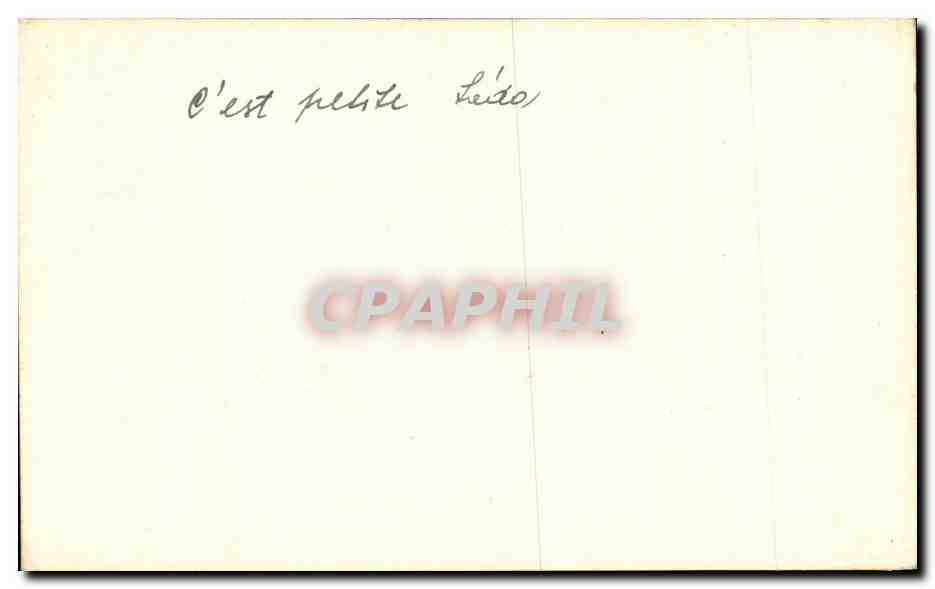 Fantaisie - Enfants - sweet girl CARTE PHOTO  — Rückseite