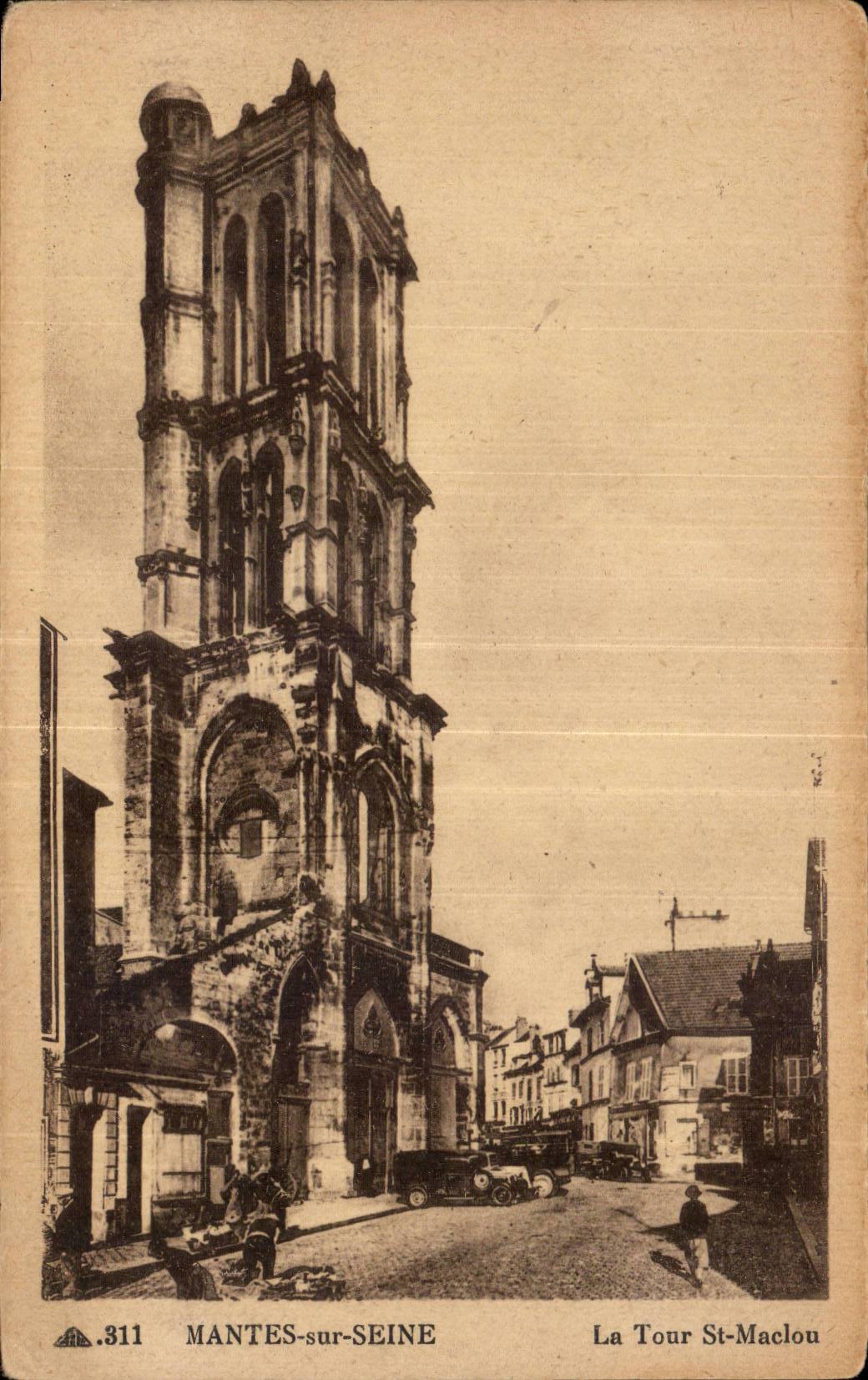 Mantes-sur-Seine — La Tour St-Maclou — Cie des Arts Photo-Mécaniques, n°311