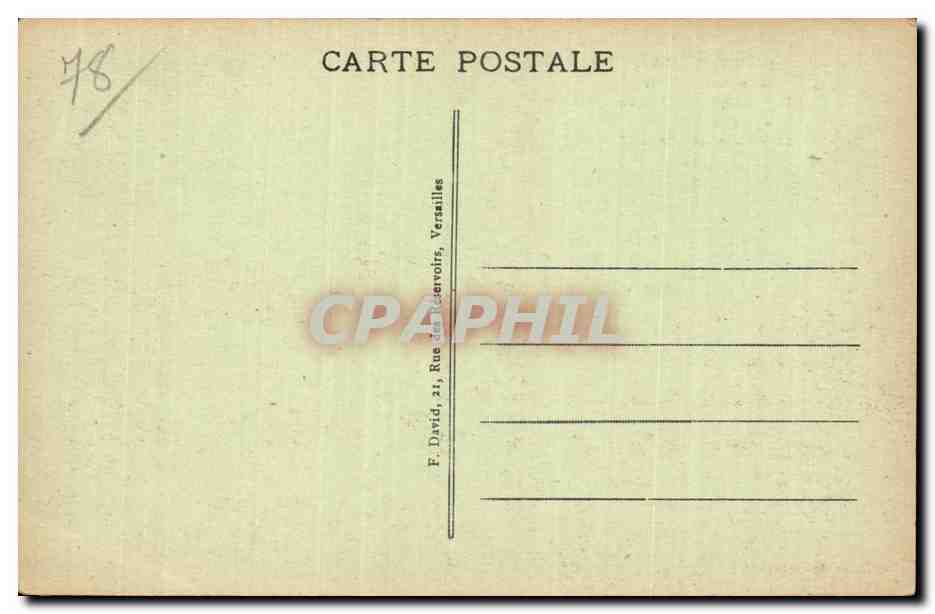 Port Royal des Champs - L Ancienne Chaire et le Transept et Buste de Pascal - CPA  — Verso
