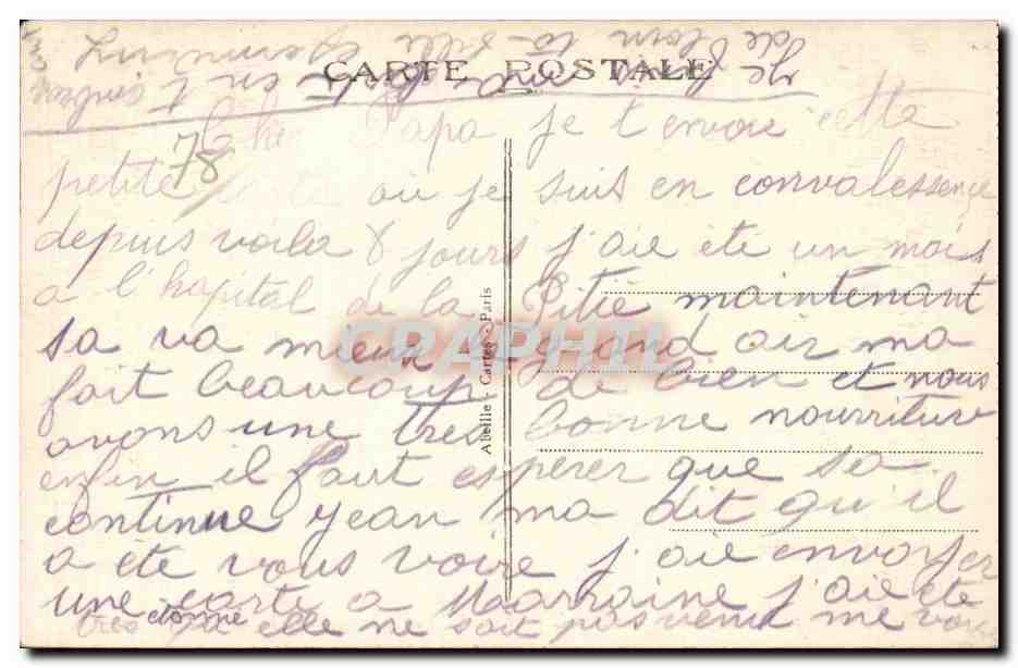 Le Vésinet — L'Asile National — Vue générale de la Cour d'Honneur — A.C. 80 — Reverso