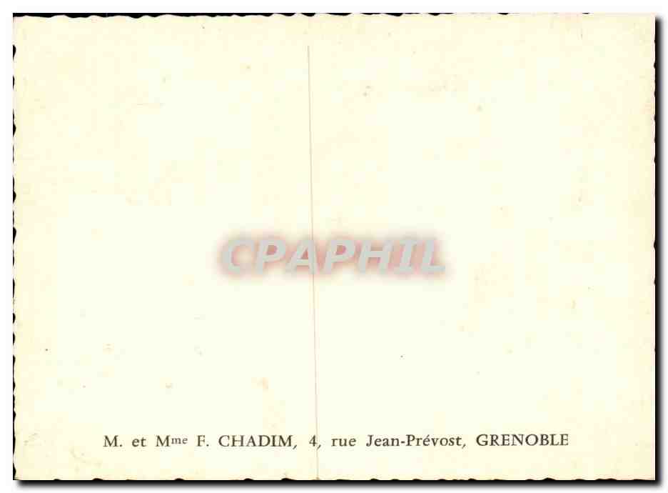 CARTE PHOTO Folklore Costume Enfants Joyeux Noel 1957 Chevre Gaot Chein  — Verso
