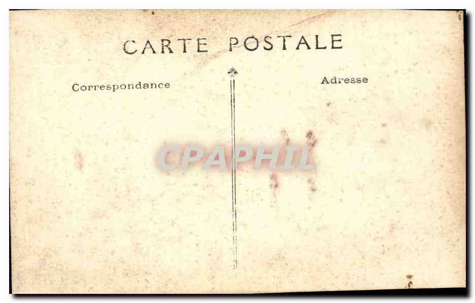 CARTE PHOTO Folklore Costume Enfant Communiante — Rückseite