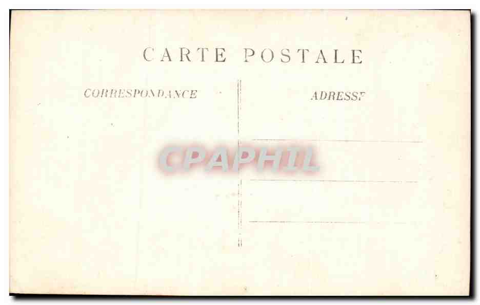 CARTE PHOTO Folklore Costume Femme et sa fille — Rückseite