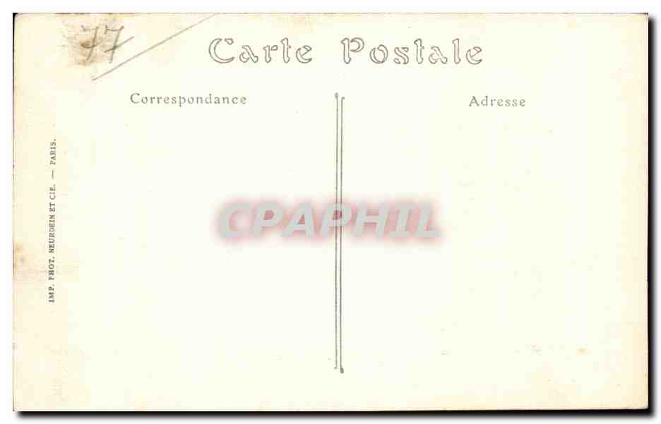 La Ferte-sous-Jouarre — Bataille de la Marne. Pont des Pelletiers sauté par les armées allemandes le 9 septembre 1914 — Édition Colmann — Reverso