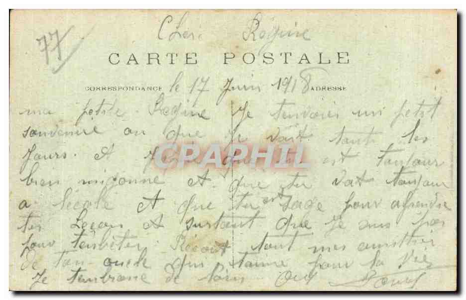 La Ferté-sous-Jouarre — El Puente de la Ciudad — Fot. G. Brindelet, Repr.-Int. (S.-et-M.) — Reverso