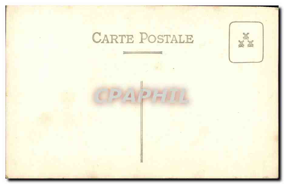 CARTE PHOTO Folklore Costume Jeune fille — Rückseite