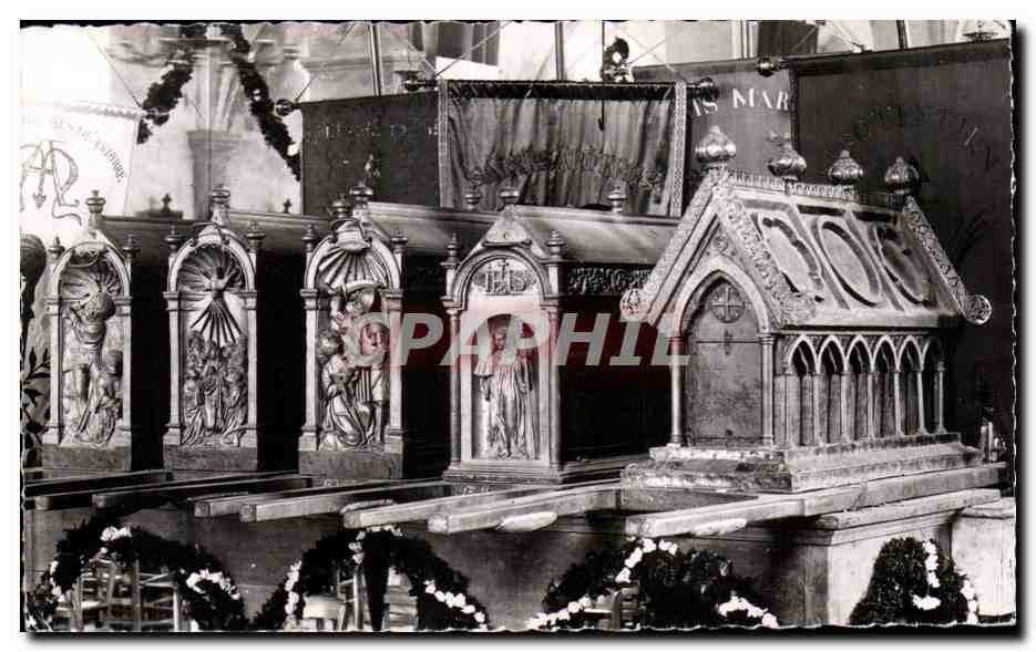 Intérieur de l'église paroissiale de Jouarre — Les Chasses — éditeur inconnu