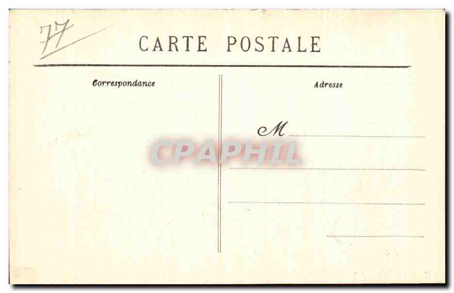Jouarre (S.-&-M.) — Intérieur de la Crypte Saint-Paul — Les Tombeaux (VIIe siècle) — Photographie G. Brinçele, 39, rue St-Nicolas, La Ferté-s.-Jouarre (S.-&-M.) — Verso