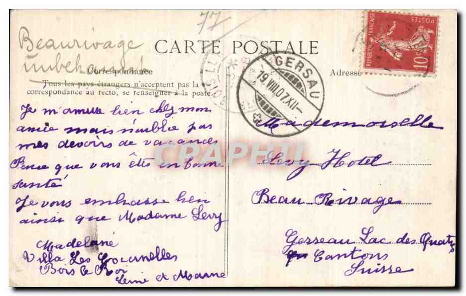 Forêt de Fontainebleau — Ruines de l'Abbaye de Franchard — Éditeur SIRAT — Reverso