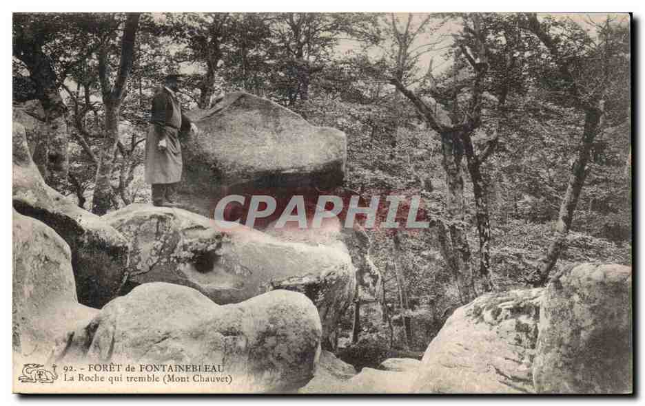 Foresta di Fontainebleau — La Roche qui tremble (Mont Chauvet) — n°92
