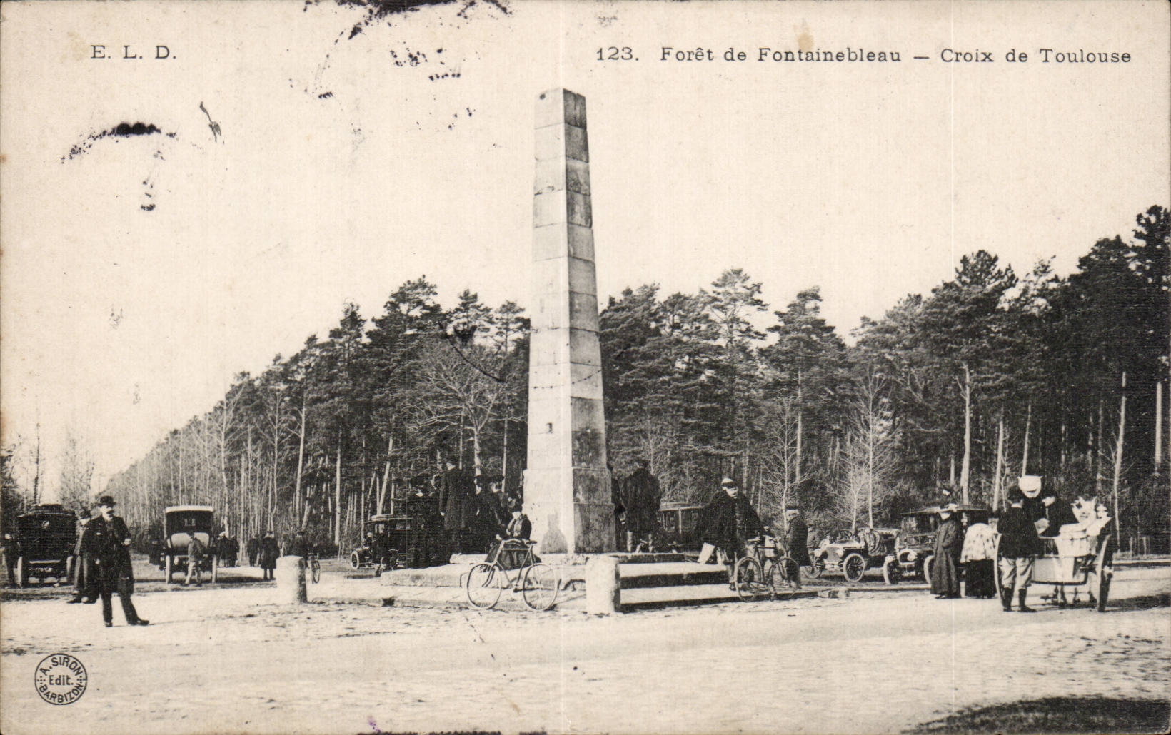 Forêt de Fontainebleau — Kreuz von Toulouse — E.L.D. n°123