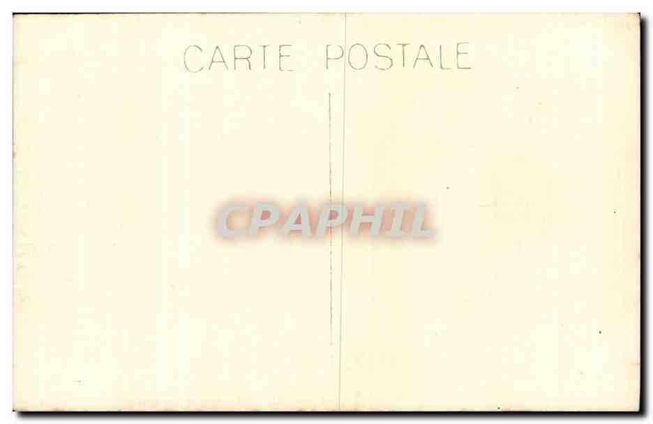 CARTE PHOTO Folklore Femme — Rückseite
