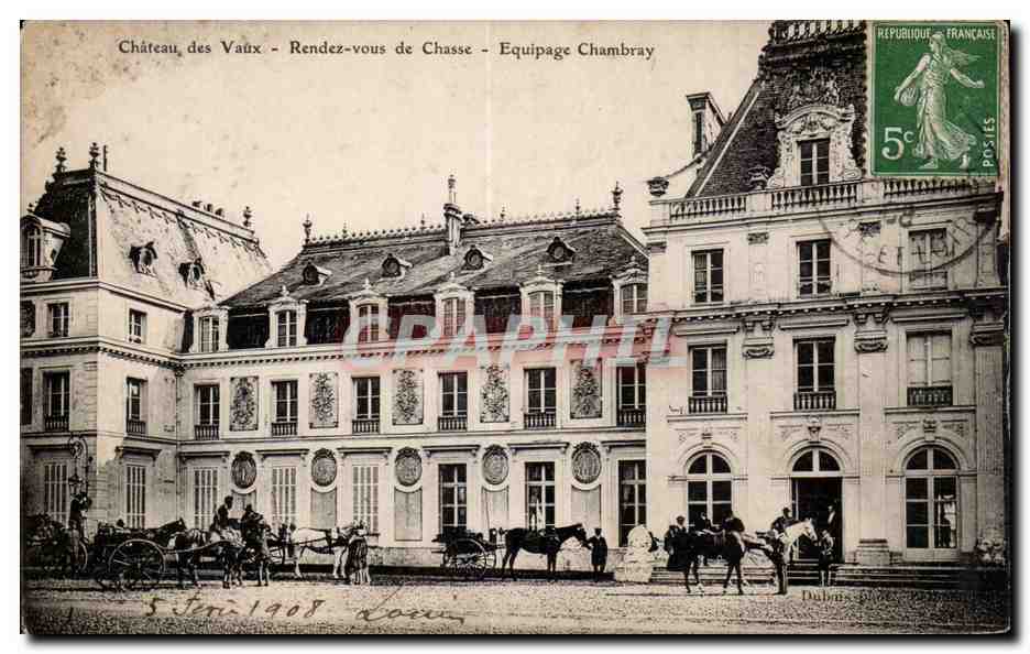 Château des Vaûx - Rendez-vous de Chasse - Equipage Chambray