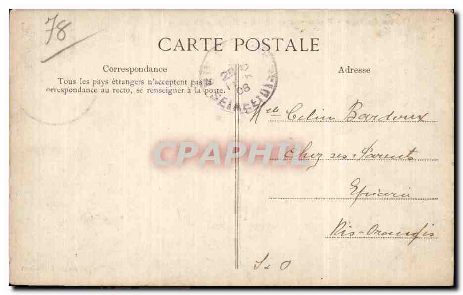 Château des Vaûx - Rendez-vous de Chasse - Equipage Chambray — Verso