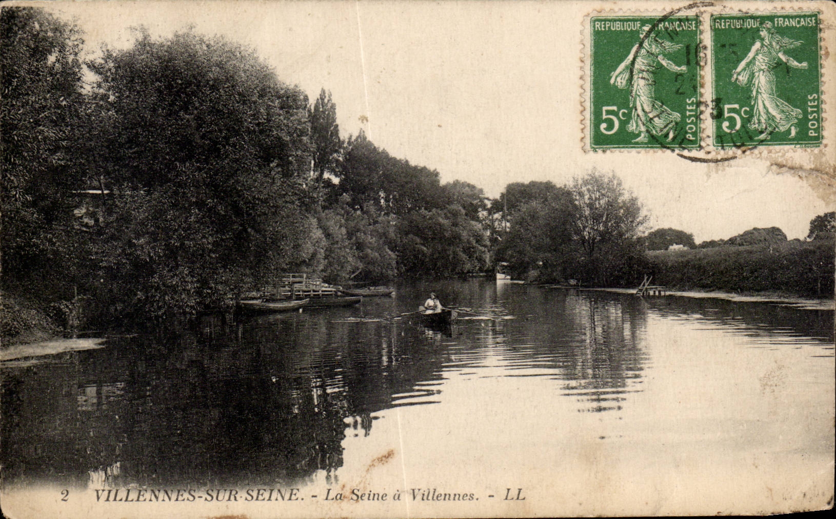 Villennes-sur-Seine — La Seine à Villennes — LL