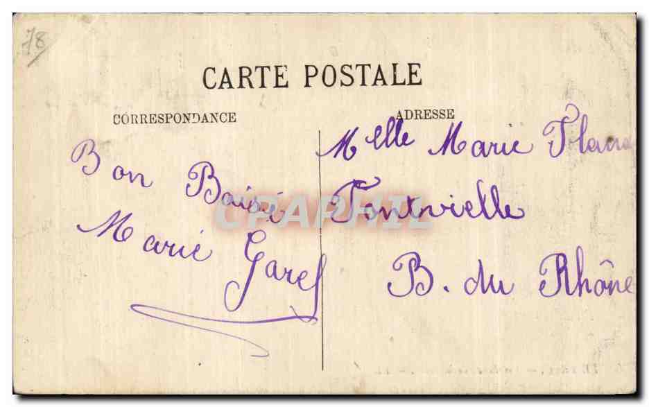 CPA Le Pecq Les bords de la Seine — Back
