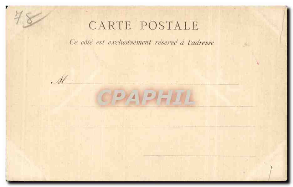 CPA Saint Remi Portail lateral — Back