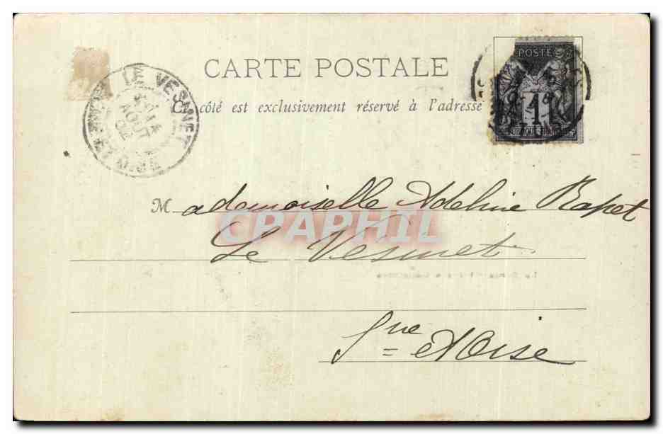 Soldats en repos - Pipes & Cigarettes — Phototypie A. Bergaret et Cie, Nancy, n°6 — Achterkant