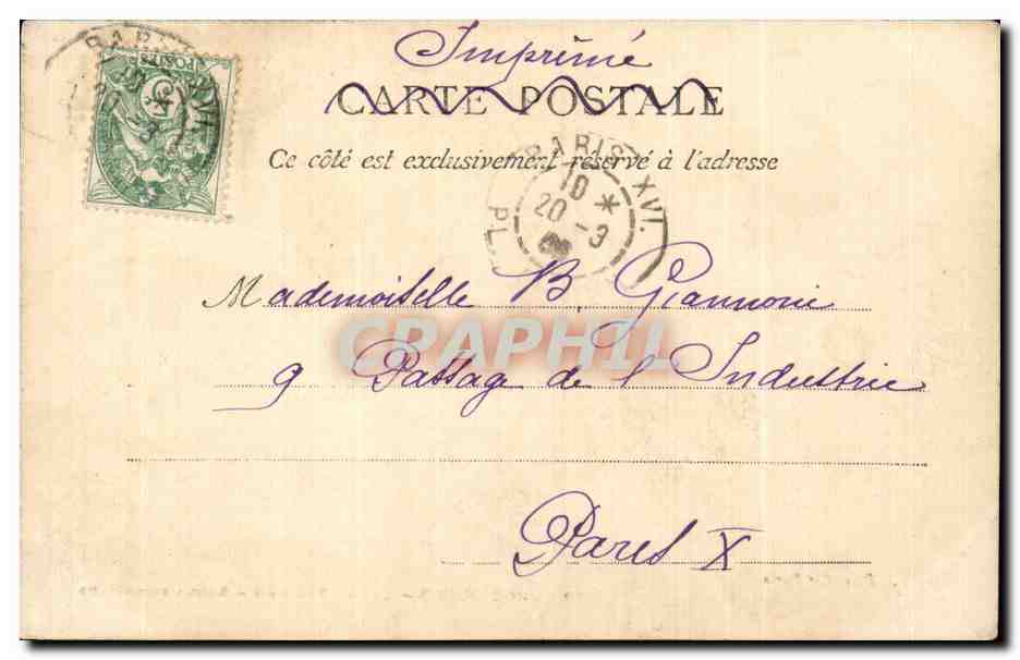 CPA Versailles Grand Trianon Salle circulaire  — Verso