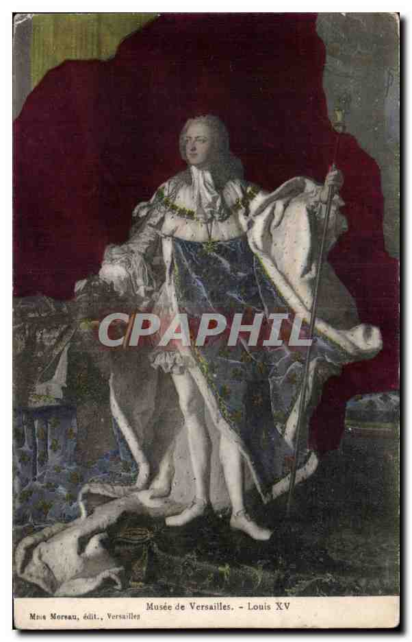 CPA Versailles Musee Louis XV