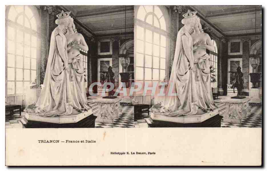 CPA Versailles Trianon France et Italie