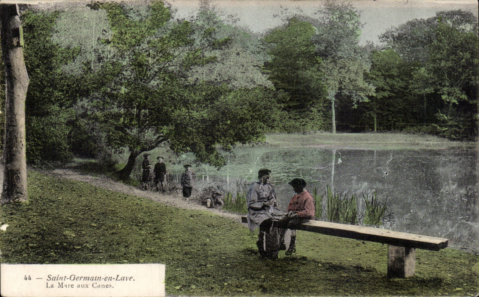Saint-Germain-en-Laye — La Mare aux Canes — éditeur anonyme, n° 44