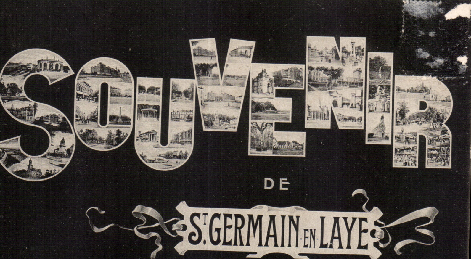CPA Saint Germain en Laye Souvenir