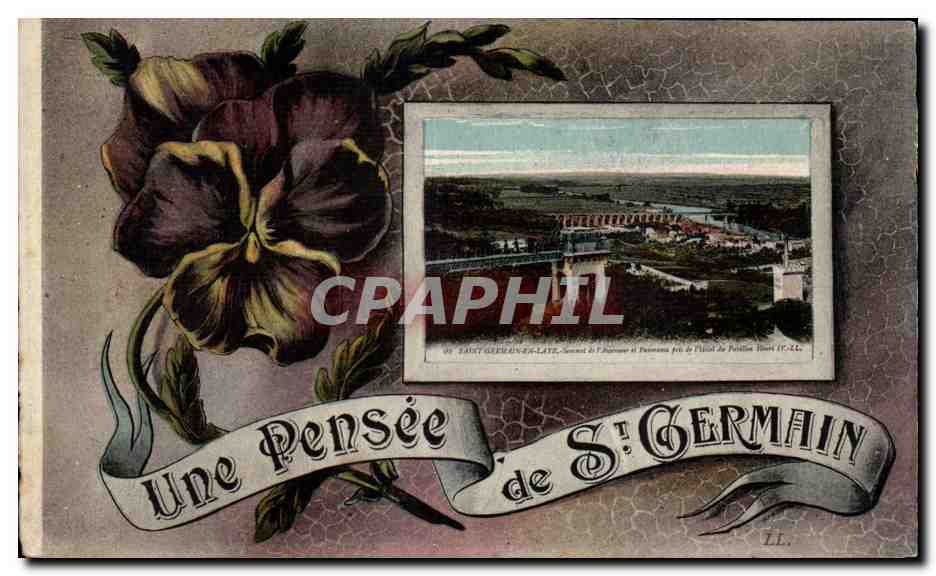 CPA Saint Germain en Laye Une pensee