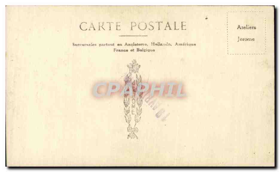 CARTE PHOTO Femmes Folklore costume — Rückseite