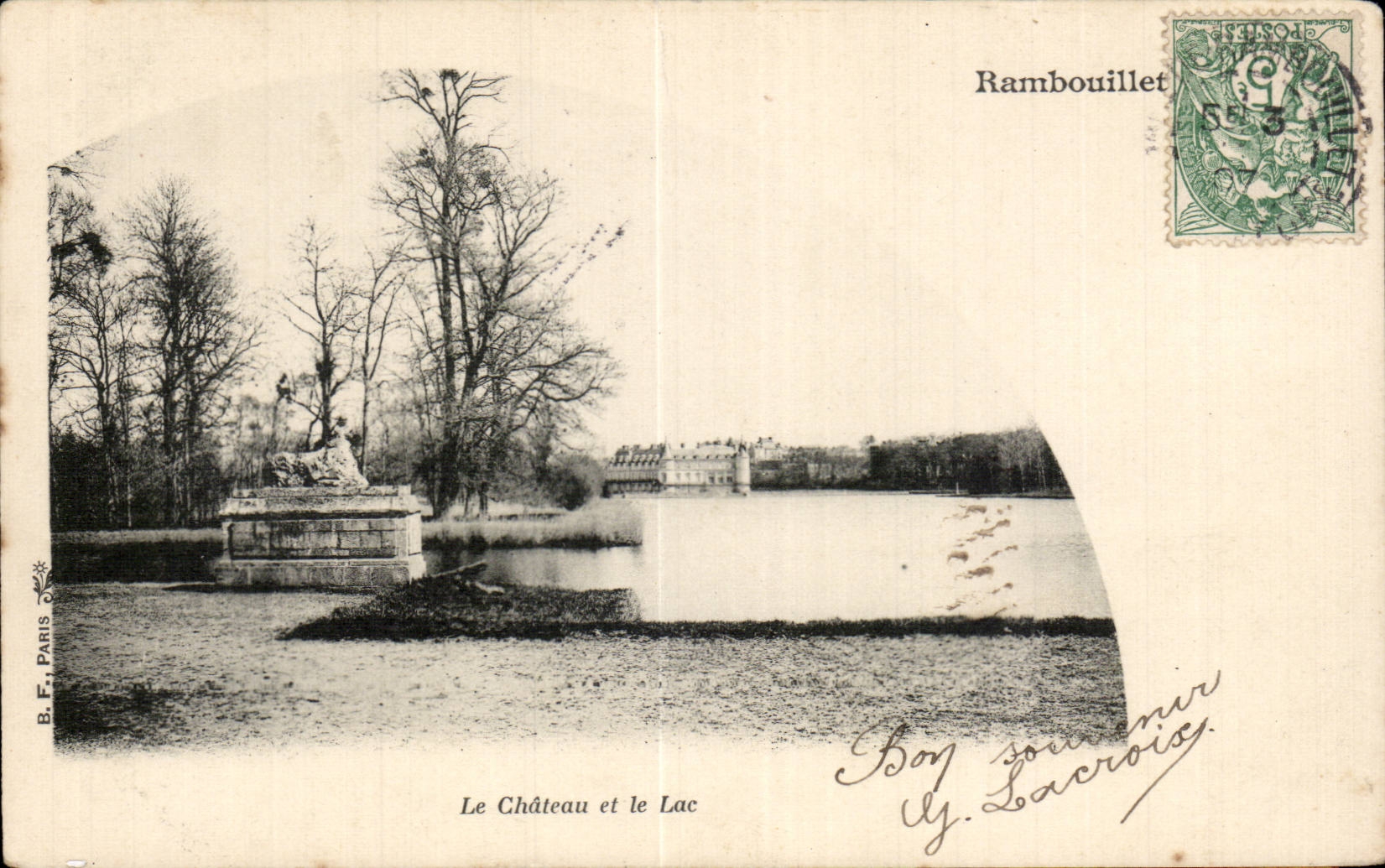 Das Schloss und der See — Rambouillet — B.E. Paris
