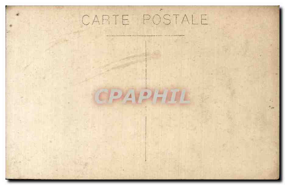 CARTE PHOTO Jeune femme Costume — Rückseite