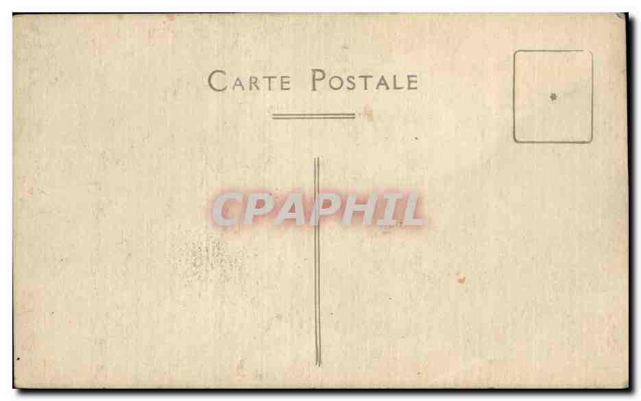 CARTE PHOTO Jeune femme Garconne Costume — Rückseite
