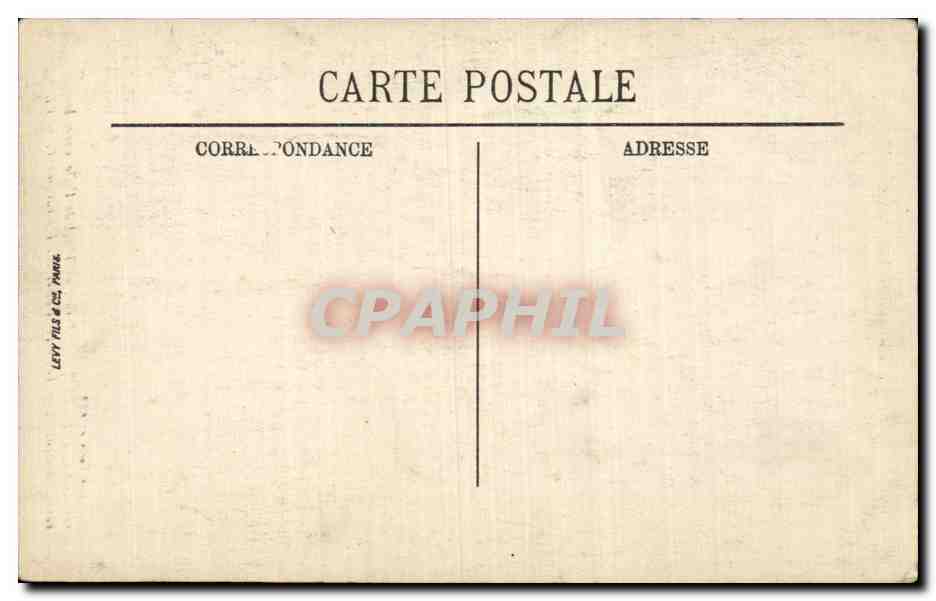 CPA Militaria Arras Hotel de ville apres le bombardement  — Rückseite