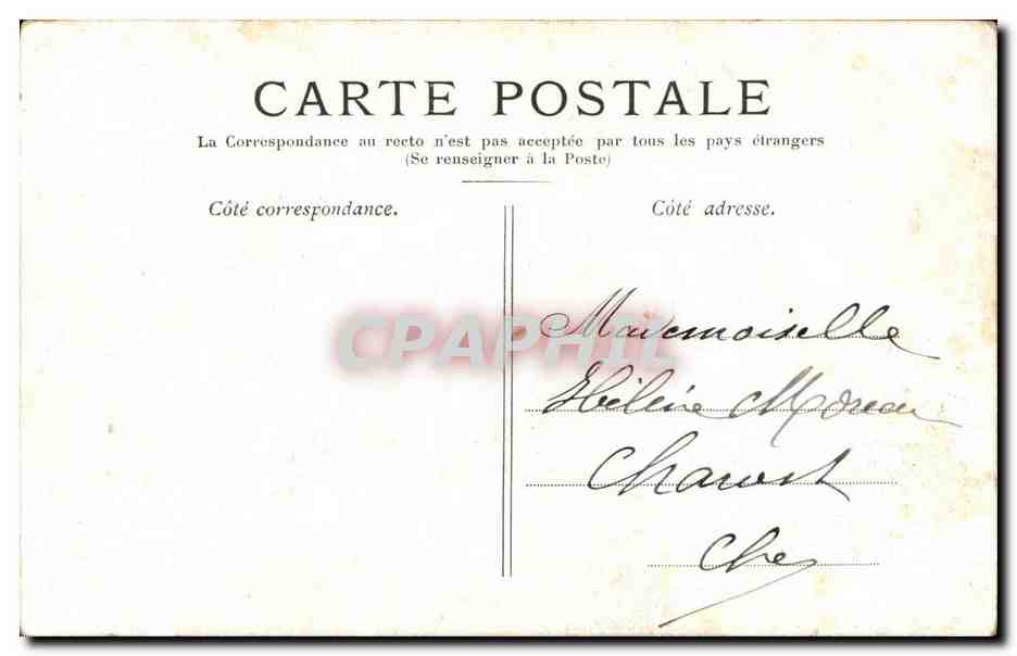 CPA Militaria La prise d un drapeau Uniforme Dragon  — Rückseite