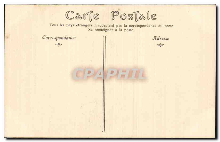 CPA Militaria Bonaparte 1er consul Napoleon  — Rückseite