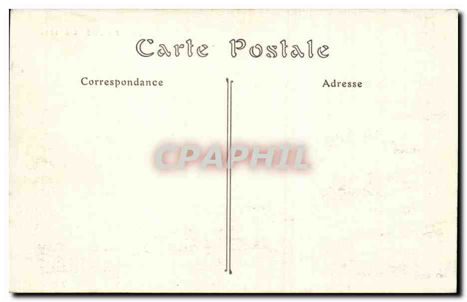 CPA Militaria Campagne de 1914 Ruines d un village situe dans la ligne de tir de l artillerie  — Rückseite