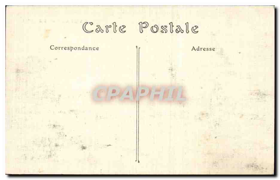 CPA Militaria Campagne de 1914 Ruines d un village situe dans la ligne de tir de l artillerie  — Rückseite