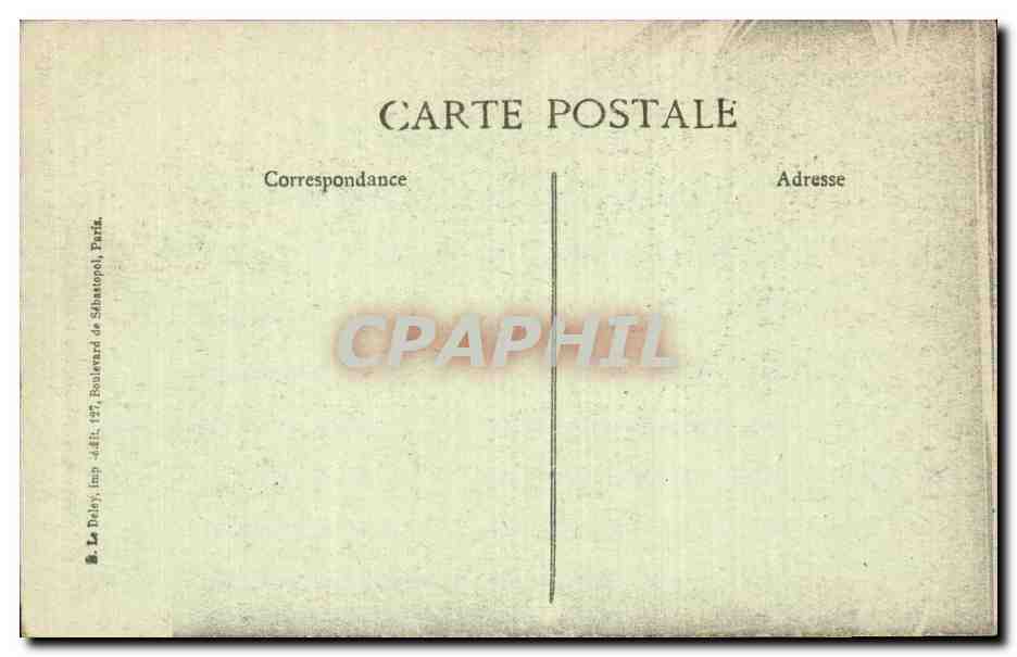 Verdun — Maison de la rue de la Belle-Vierge bombardée — 58ème série, No 1429, éd. J'Unis — Reverso