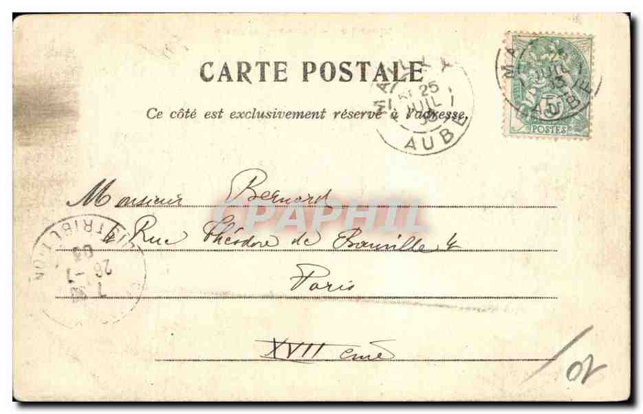 Camp de Mailly — Le Lavoir — Photo A. Pavie, Mailly — Reverso