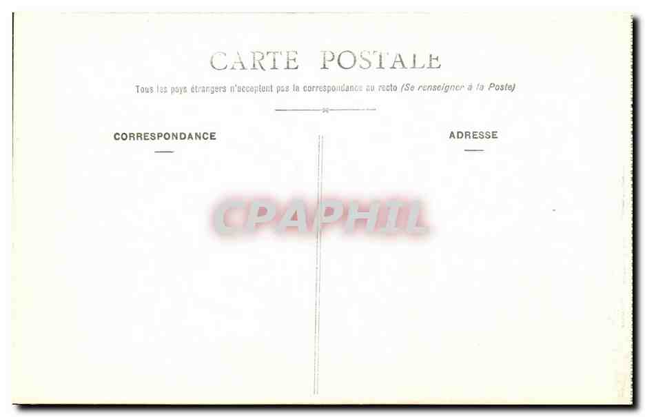 Coucy-le-Château (Aisne) — Innenansicht der Ruinen des Schlosses (13. Jahrhundert) — Die Halle der Preuses und die Kapelle — L. Leclère, Verlag, La Fère — Rückseite