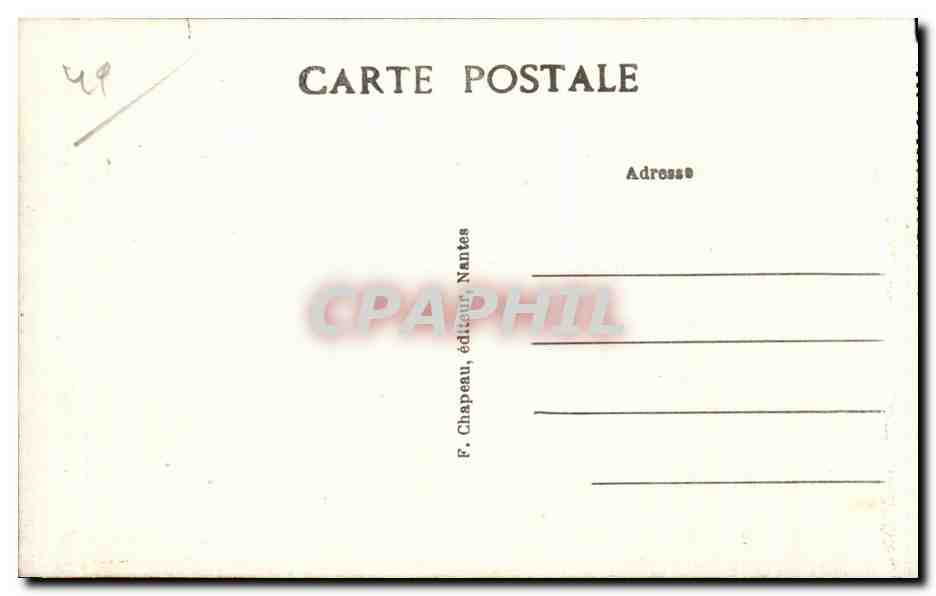 CPA St Florent le Vieil La vallee de la loire prise du Mont Glonne  — Rückseite