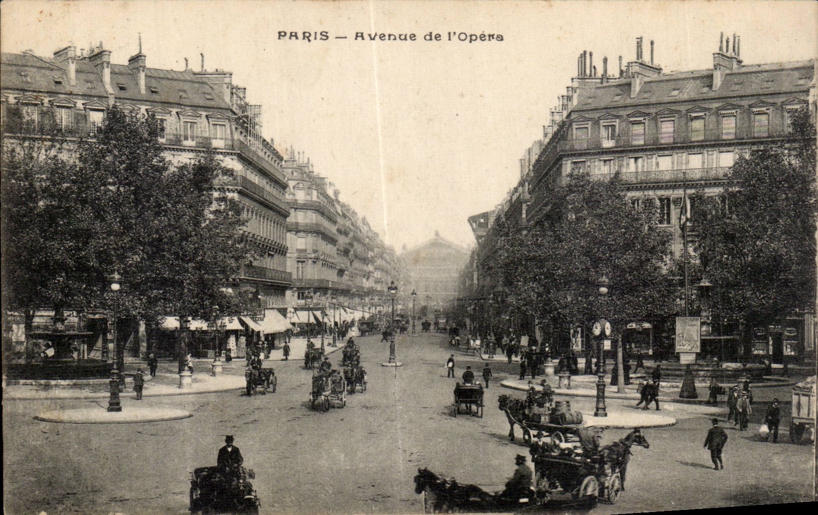 CPA Paris Avenue de l Opera