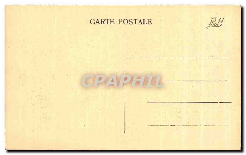 CPA Militaria Guerre de 1914 1918 Le sac de Louvain  — Rückseite