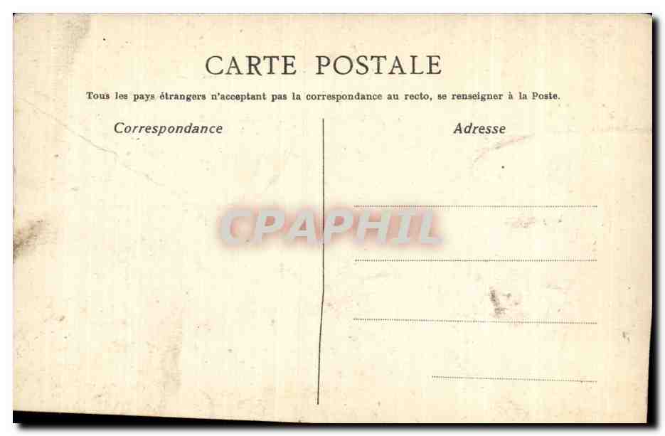 Général français — Grains de sagesse française — AVE MARIA, París. Déposé. — Verso